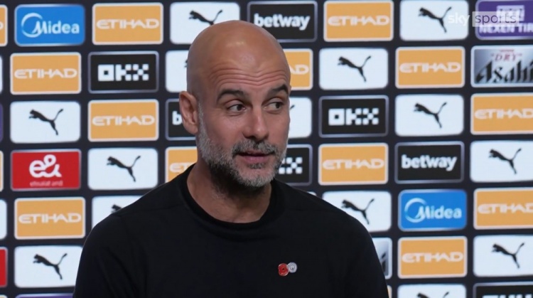 瓜帅赛前:在英超没有谁有绝对的统治力 200场对福登而言很有意义