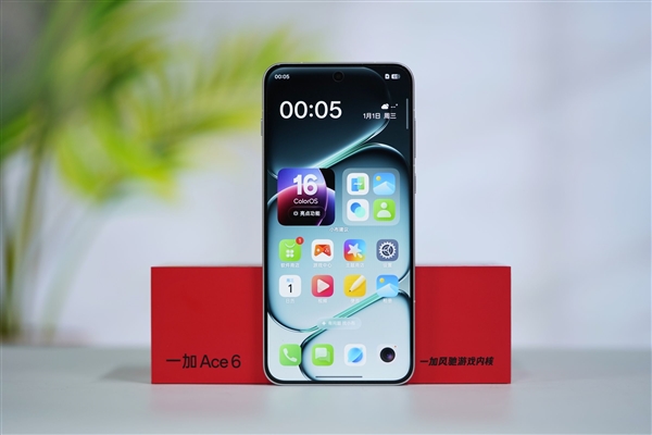 同档唯一165Hz超高刷直屏!一加Ace 6图赏