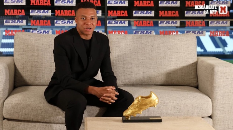 姆巴佩欧洲金靴专访⭐️我们正走在正确道路上 希望赢得所有冠军