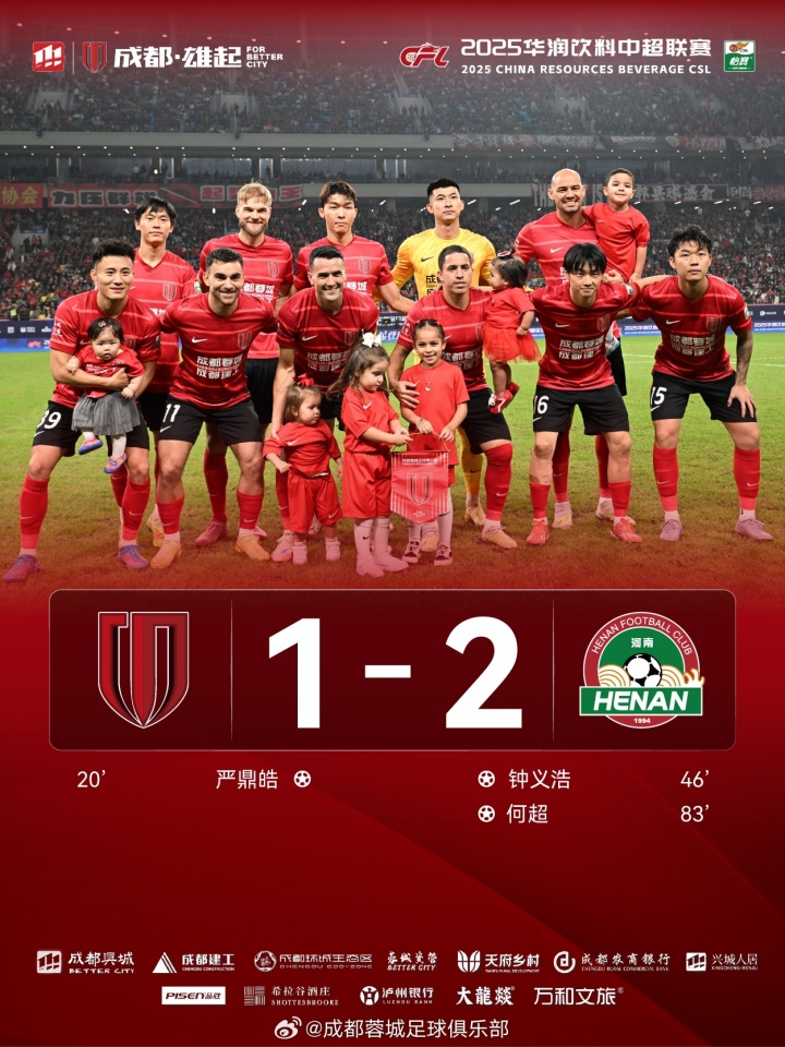 豪强杀手但…蓉城对阵前五6胜2平:双杀海港泰山,打国安申花不败