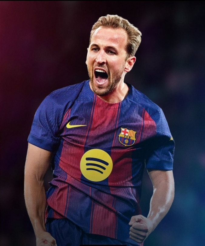 解约金6500万!西媒:巴萨希望说服凯恩明夏加盟,尽管他薪水很高