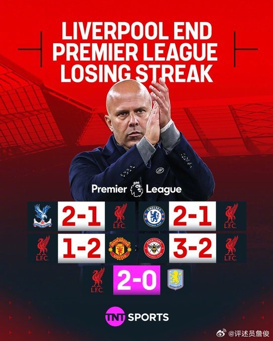 詹俊：利物浦终于结束四连败，靠的还是继承发扬克洛普宝藏三中场