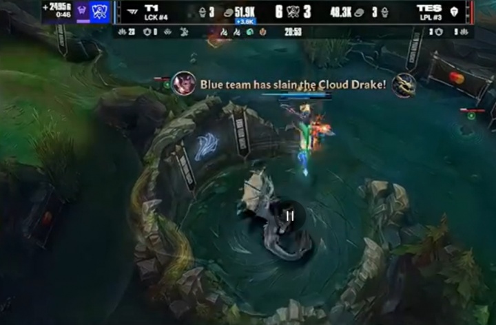 人机都知道到点了要去看龙！吧友们如何评价TES首局连放四条小龙？