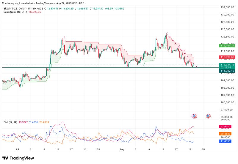 BTC 价格动态（来源：TradingView）