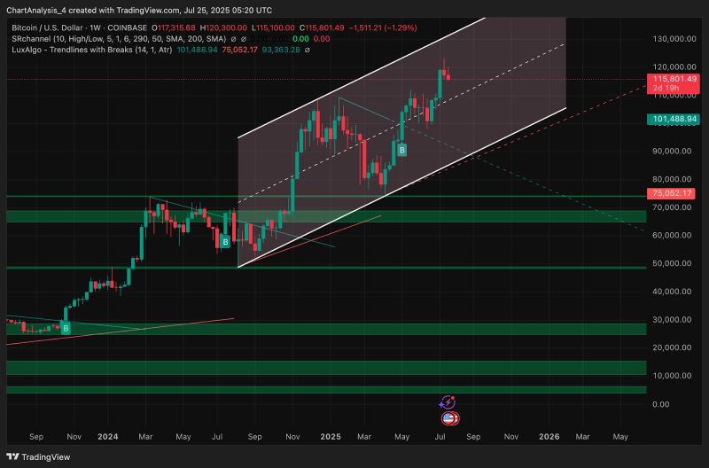 BTC 价格动态（来源：TradingView）
