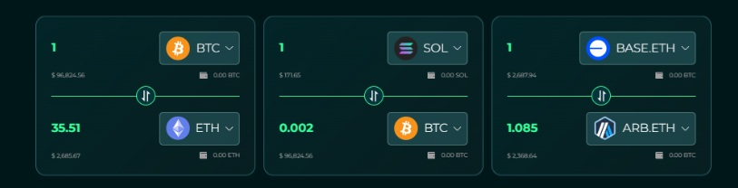 THORWallet (TITN) 主要功能
