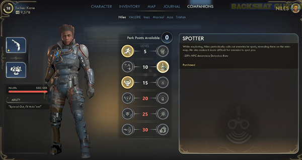 天外世界2奈尔斯潜行流技能怎么搭配图三 构筑思路解析