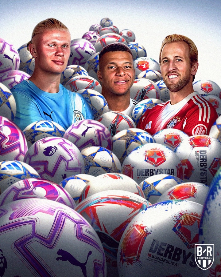 ⚽你追我赶！凯恩18场25球，哈兰德15场23球，姆巴佩17场21球