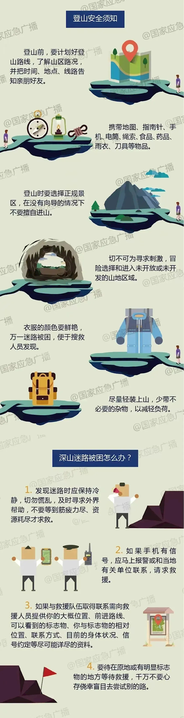 5口之家爬野山被AI坑惨 男子失足滑落差点有去无回