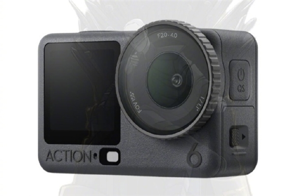 大疆Action 6运动相机官宣11月13日发布:方形CMOS、可变光圈镜头