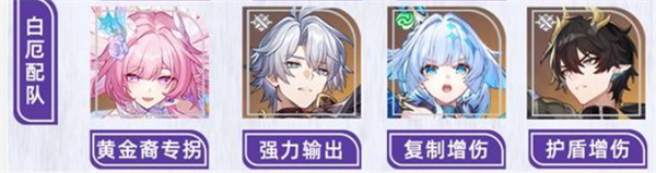 崩坏星穹铁道昔涟阵容搭配推荐