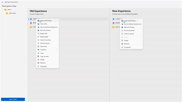 微软承认Windows 11右键菜单太混乱!将推重大更新