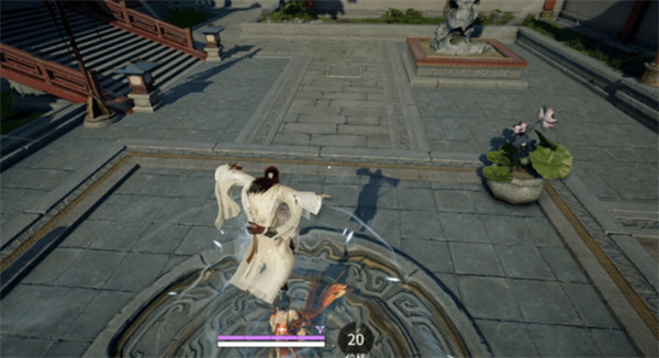 轻功·蜻蜓点水