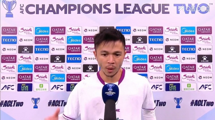 大埔球员陈肇钧：本以为最少可以拿1分，但国安今天踢得真的很好