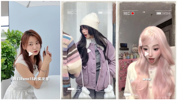 OPPO Reno15首发全新实况图:女生上手后感到惊讶 这功能肯定会火