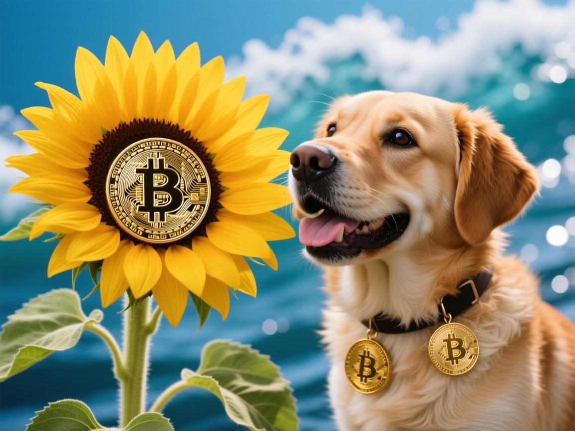 太阳花公益与狗狗币,当善意遇上加密浪潮