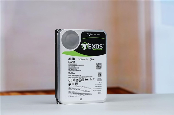 每碟片3TB！希捷银河Exos M 30TB硬盘图赏