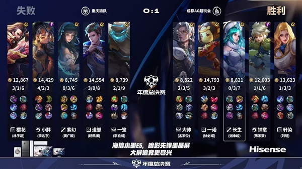 这都能翻！2025KPL年总决赛AG上演极限翻盘