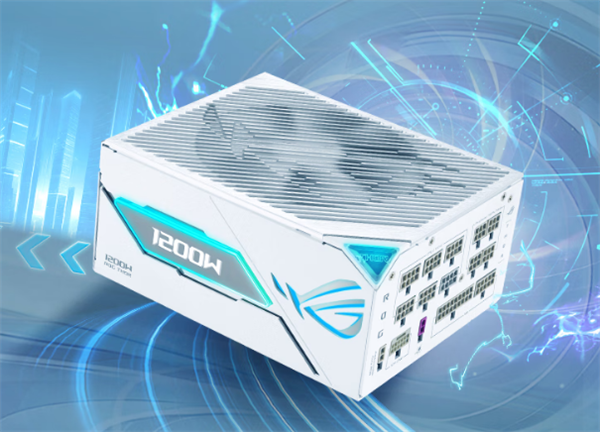 ROG雷神3代1200W电源新增纯白版本：磁吸OLED侧屏 售价3899元