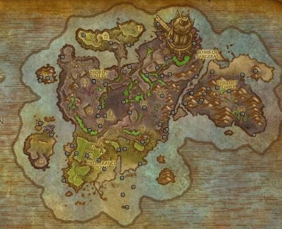 wow魔兽世界隐藏的虫语者箱子位置坐标