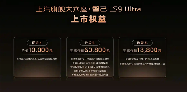车内自带地暖行业首创!上汽智己旗舰LS9上市:32.28万起