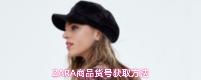 ZARA商品货号获取方法
