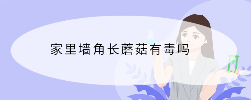 家里墙角长蘑菇有毒吗