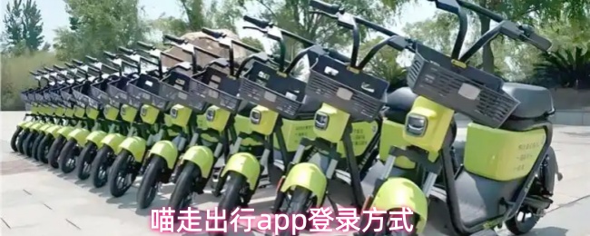 喵走出行app登录方式