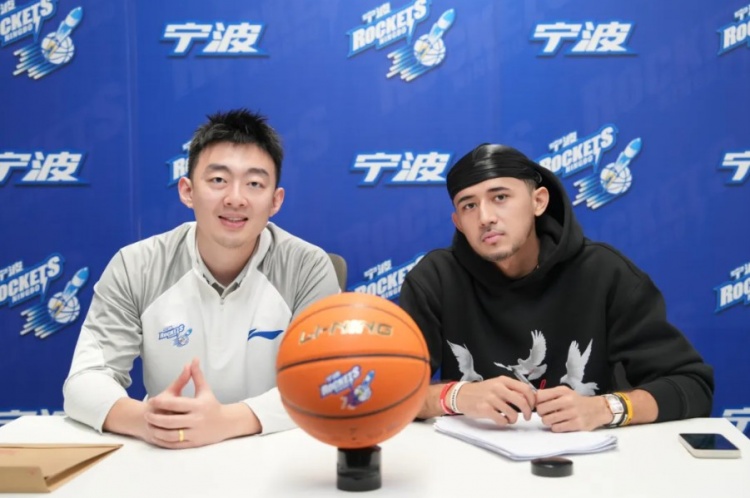 宁波男篮官方：球队与卡米然·司地克江、李安完成签约