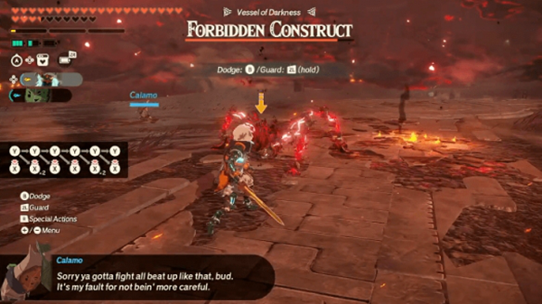 塞尔达无双封印战记禁忌魔像boss战怎么打图二 塞尔达无双封印战记禁忌魔像boss战怎么打图二