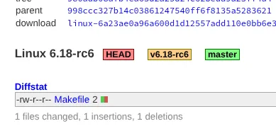 Linux 6.18-rc6 更新：修复 ARM64 重大性能问题并带来多项更新，稳定版预计 11 月底发布