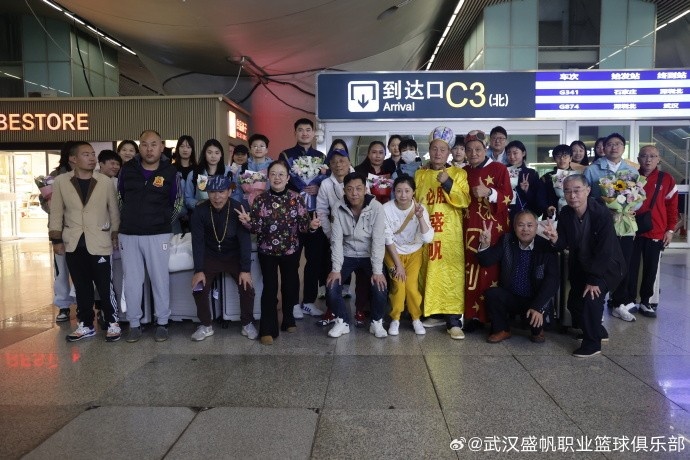 盛帆女篮官方：奖励四支全运女篮队伍中的盛帆女篮参赛队员15万元