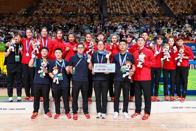 金维娜：从初次踏上全运赛场的青涩 到第4次继续身披战袍捧回铜牌