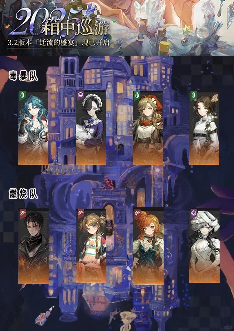 《重返未来1999》贝丽尔热门阵容一览