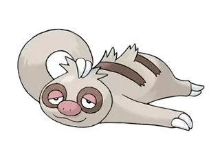 口袋觉醒懒人獭精灵展示