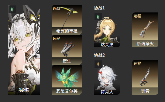 二重螺旋达芙涅怎么配队