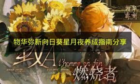 物华弥新向日葵星月夜养成指南分享 物华弥新向日葵星月夜怎么培养