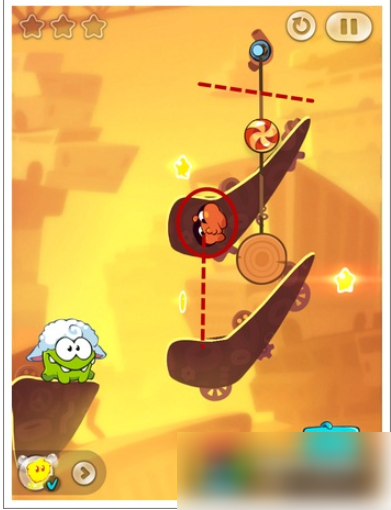 割绳子2垃圾场13怎么过 割绳子2垃圾场13关攻略