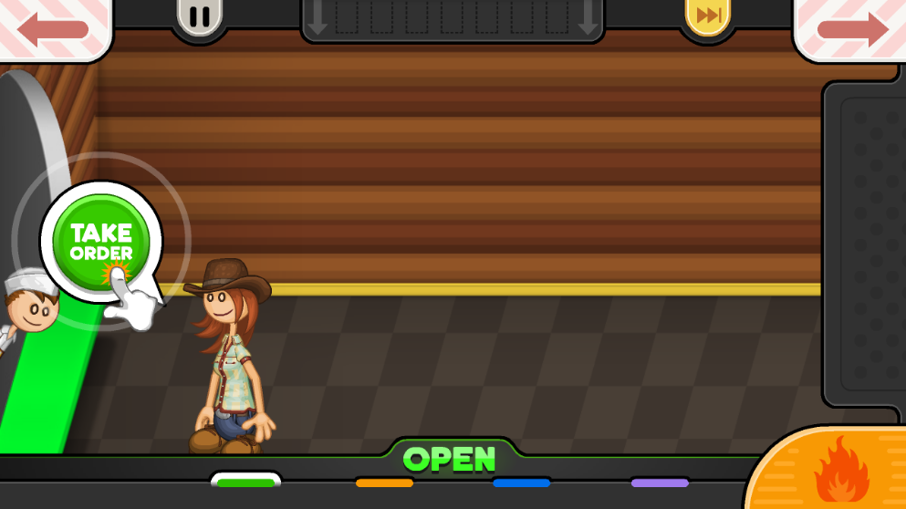 老爹煎饼店顾客点餐界面