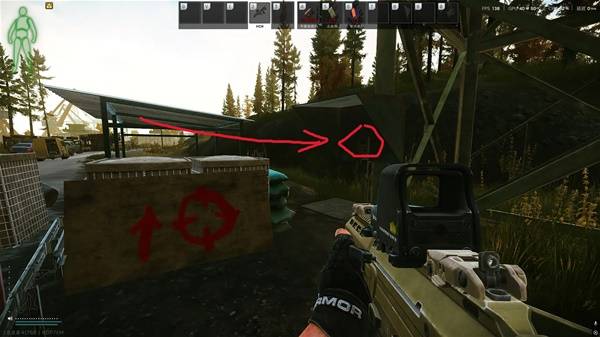 逃离塔科夫海岸线与军队通讯地点分享