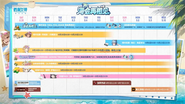 胜利女神新的希望海会再相见活动攻略