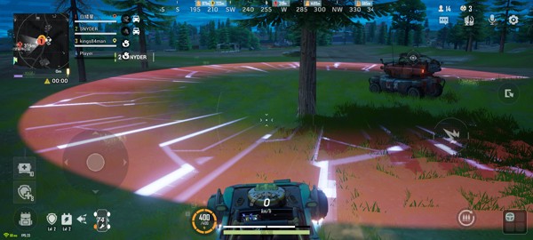 远光84载具驾驶界面