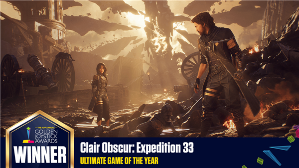 2025年金摇杆奖揭晓！《光与影：33号远征队》年度最佳游戏 《GTA6》最受期待