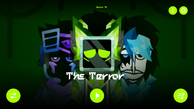 节奏盒子Terror模组开始界面