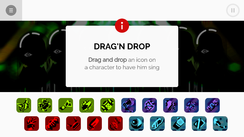 节奏盒子Terror模组提示界面