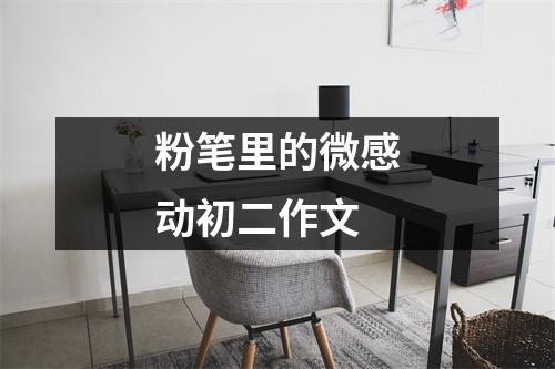 粉笔里的微感动初二作文