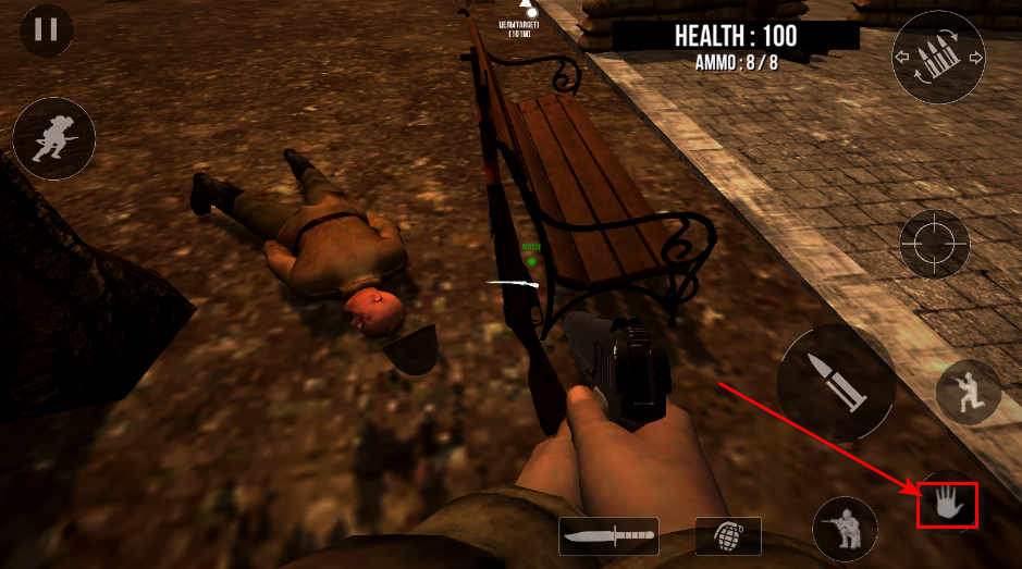 欧洲前线重制版武器选择界面