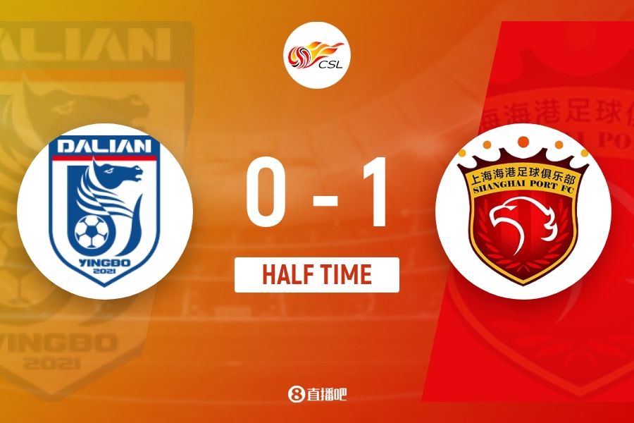 半场-海港暂1-0英博照此比分将夺冠 加布里埃尔破门英博半场0射正