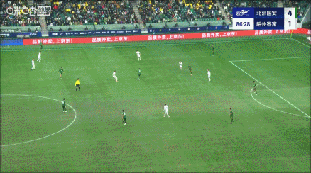 第28球！第87分钟，法比奥上演大四喜！国安5-1领先梅州