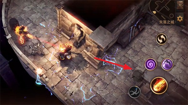 暗影之子战斗操作界面